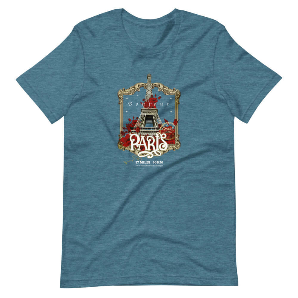 Paris Virtual Challenge Unisex T-Shirt - Image 4