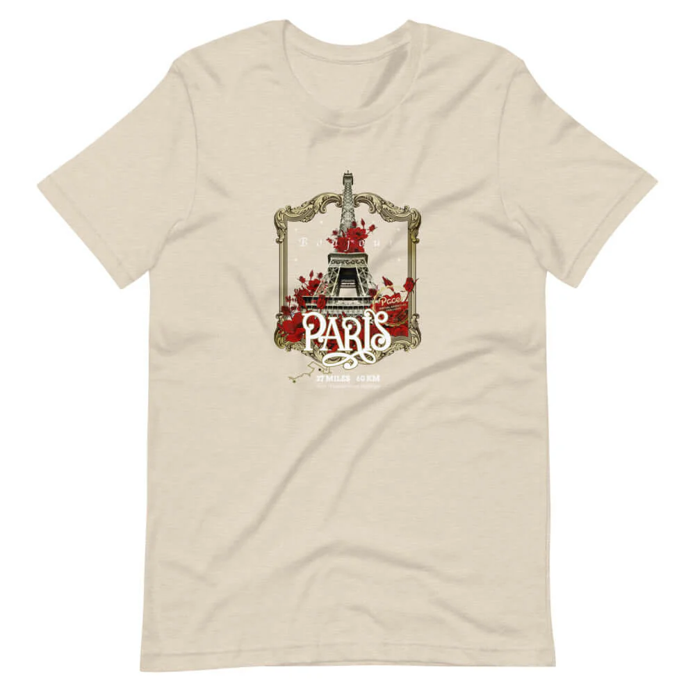 Paris Virtual Challenge Unisex T-Shirt - Image 5